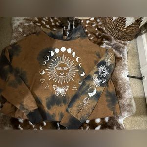 X-Large Tie Dye Light Weight Hoodie